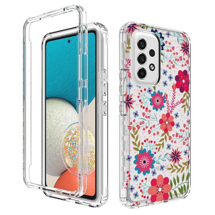DUAL ART Tartós burkolat Samsung Galaxy A53 5G FLOWERS akciós termékkép 1