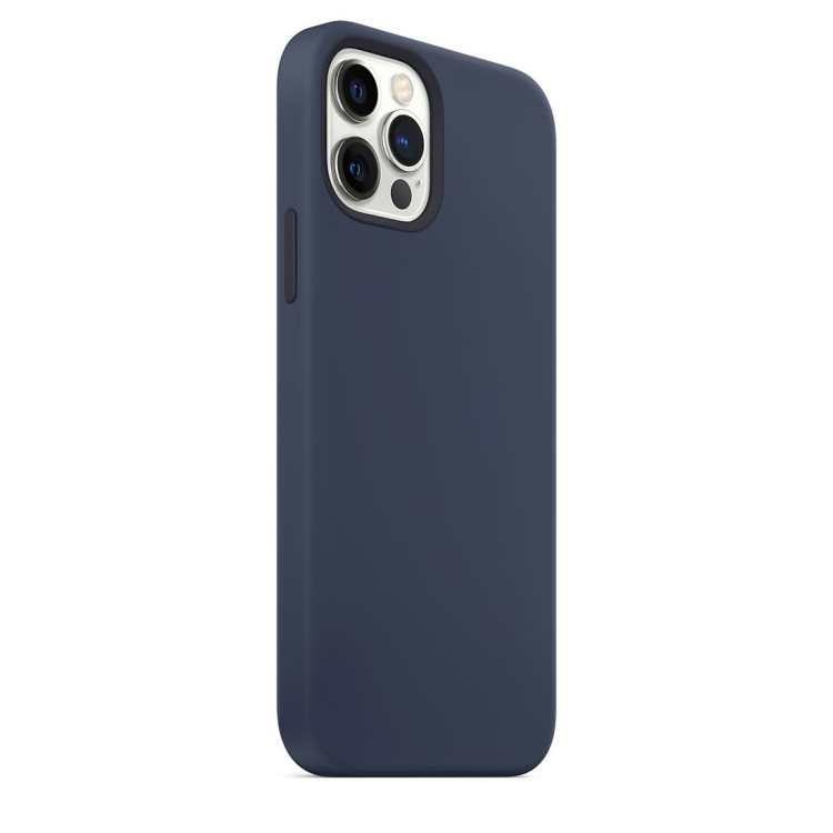 RUBBER MAGSAFE tok Apple iPhone 12 12 Pro Sötétkékhez termék 2. képe
