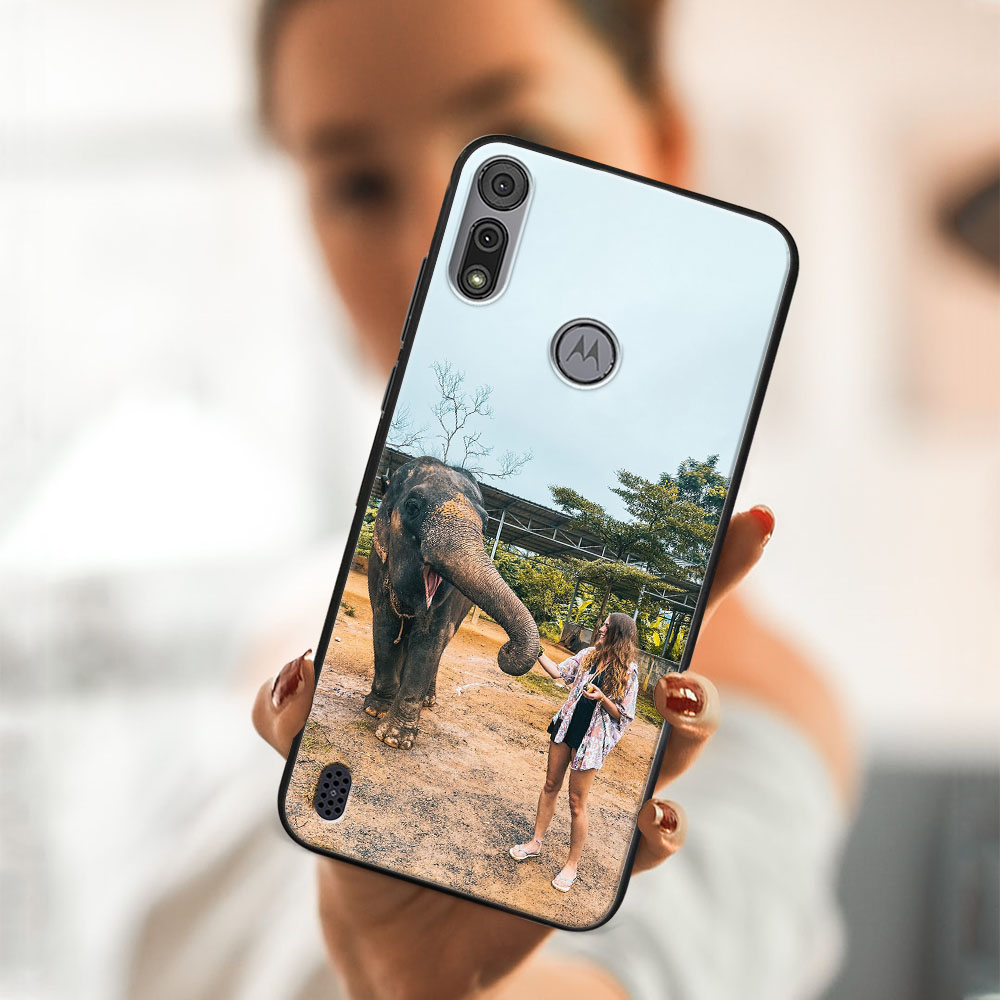 Borító saját nyomattal Motorola Moto E6s termék 2. képe