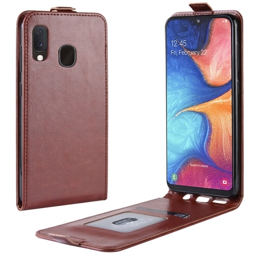 Flip tok Samsung Galaxy A20e barna akciós termékkép 1