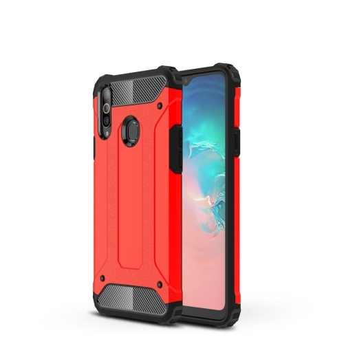 TOUGH Védőburkolat Samsung Galaxy A20s piros akciós termékkép 1