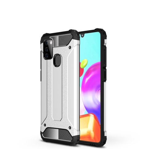 TOUGH védőburkolat Samsung Galaxy A21s ezüst akciós termékkép 1