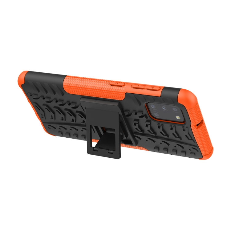 STAND Extra strapabíró tok Samsung Galaxy A31 narancssárga termék 2. képe
