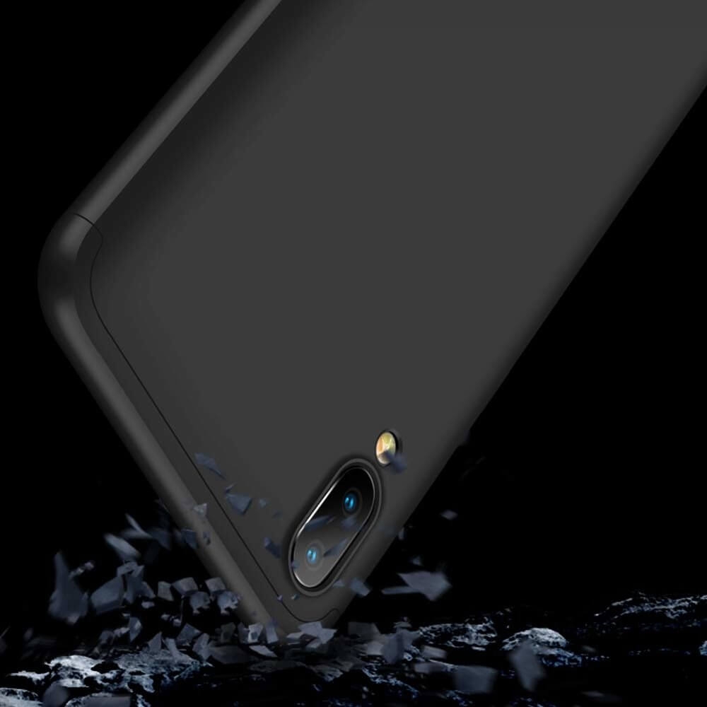360° Samsung Galaxy M10 védőburkolat fekete termék 2. képe