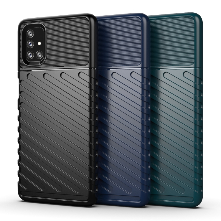 THUNDER Védőburkolat Samsung Galaxy M51 kék termék 2. képe