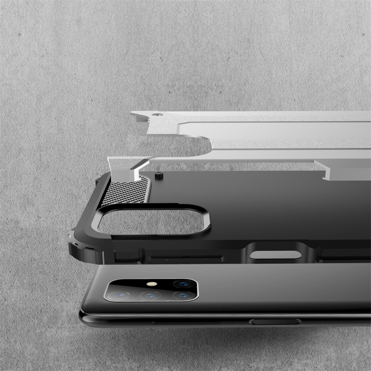 TOUGH Védőburkolat Samsung Galaxy M51 ezüst termék 2. képe