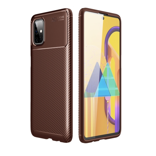 BEETLE TPU borítás Samsung Galaxy M51 barna akciós termékkép 1