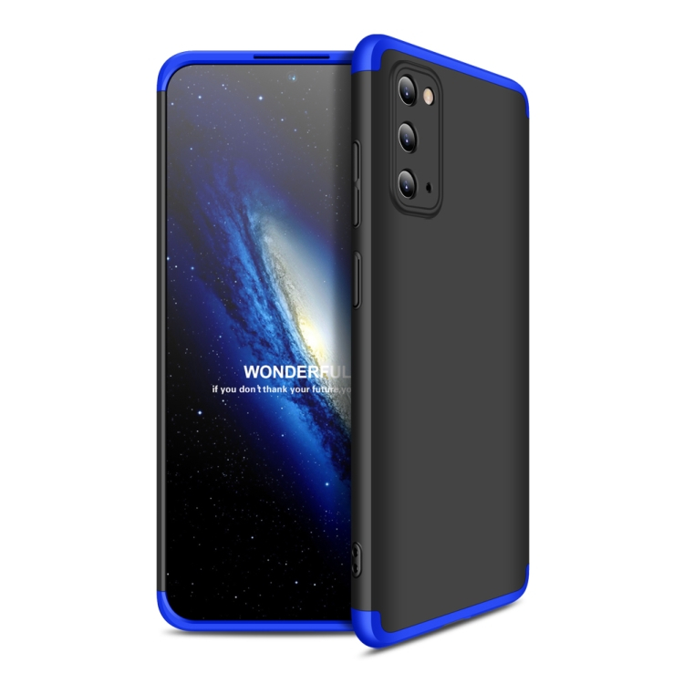 360° védőburkolat Samsung Galaxy S20 fekete-kék akciós termékkép 1