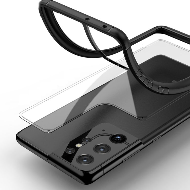 IPAKY Védőburkolat Samsung Galaxy S21 Plus 5G piros termék 2. képe