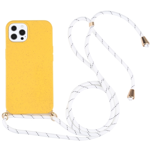 ROPE Huzat húzózsinórral Apple iPhone 13 Pro Max sárga akciós termékkép 1