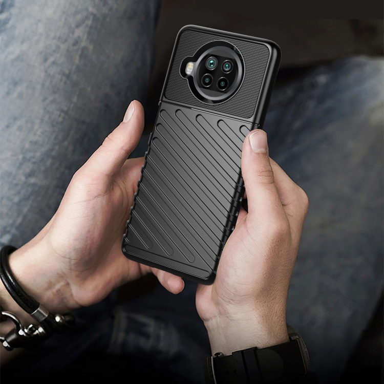 THUNDER Védőburkolat Xiaomi Mi 10T Lite fekete termék 2. képe