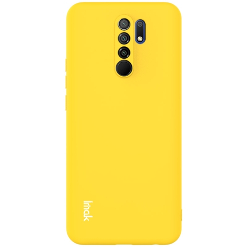 IMAK RUBBER Gumi borítás Xiaomi Redmi 9 sárga akciós termékkép 1