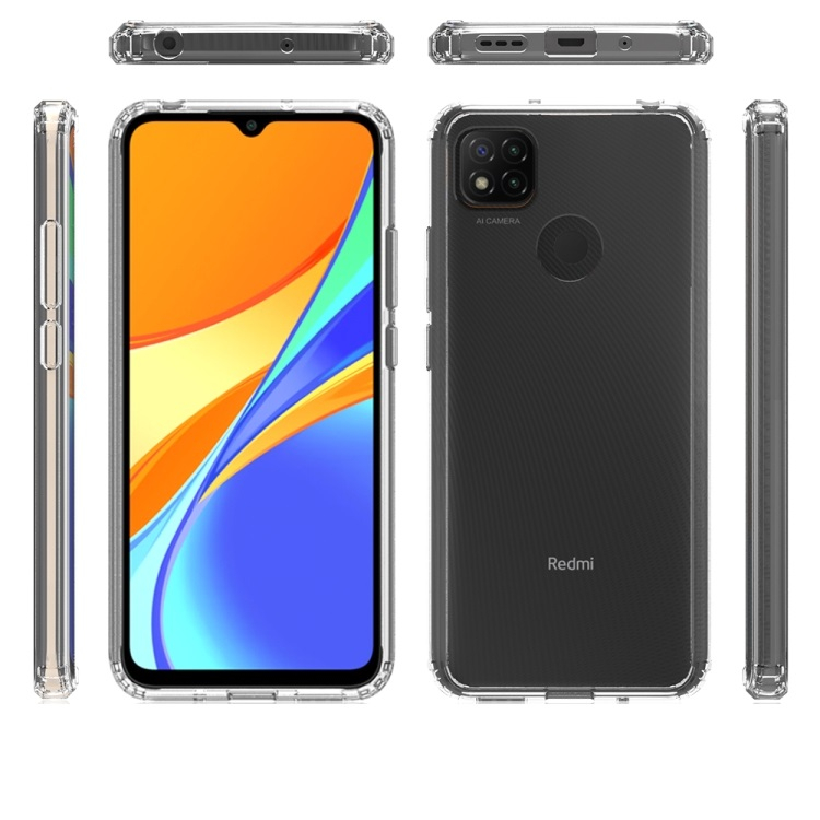 SHOCK Extra strapabíró burkolat Xiaomi Redmi 9C átlátszó termék 2. képe