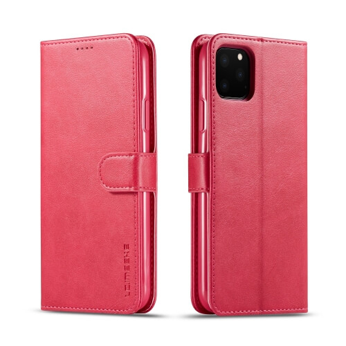 IMEEKE Wallet tok Apple iPhone 11 Pro rózsaszín akciós termékkép 1