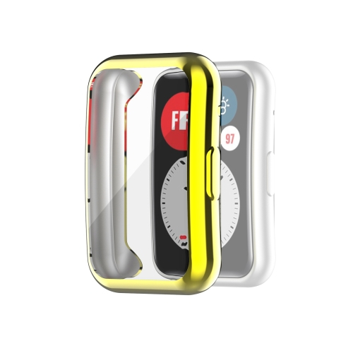 Huawei Watch Fit arany védőburkolat akciós termékkép 1
