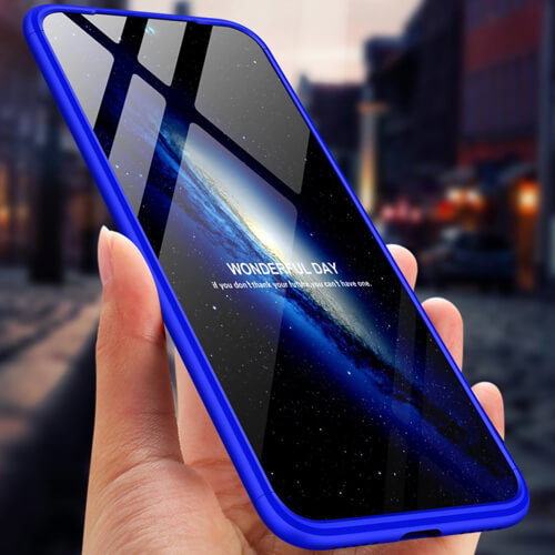 360° Ochranný obal Huawei Y6 2019 / Y6s 2019 modrý termék 2. képe