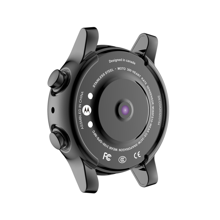 Védőburkolat Motorola Moto 360 3. gen fekete termék 2. képe