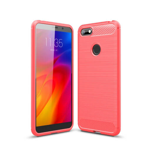 FLEXI TPU burkolat Motorola Moto E6 Play piros