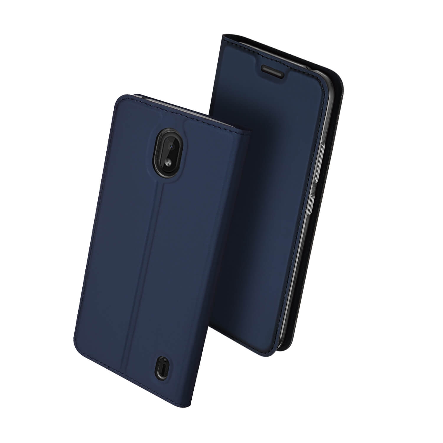 DUX Peňaženkový obal Nokia 1 Plus modrý akciós termékkép 1