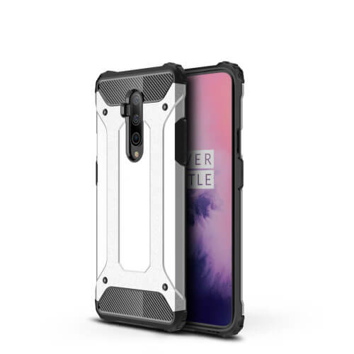 TOUGH Ochranný kryt Oneplus 7T  Pro strieborný akciós termékkép 1