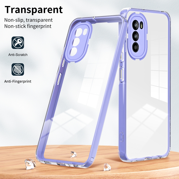 CRYSTAL Védőburkolat Motorola Moto G52 lila termék 2. képe