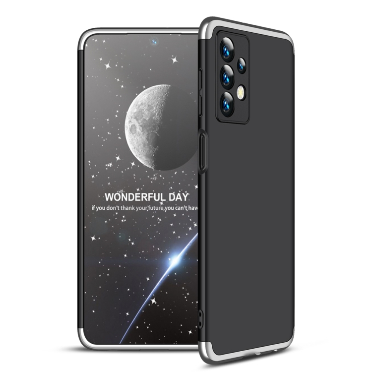 360°-os védőburkolat Samsung Galaxy A13 fekete-ezüst akciós termékkép 1