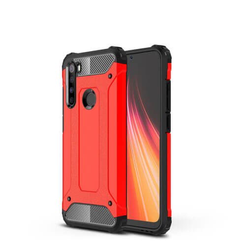 TOUGH Védőburkolat Xiaomi Redmi Note 8 piros akciós termékkép 1