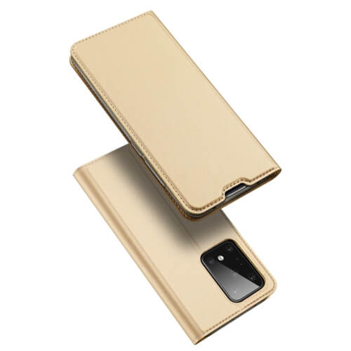 DUX pénztárca tok Samsung S20 Ultra arany akciós termékkép 1