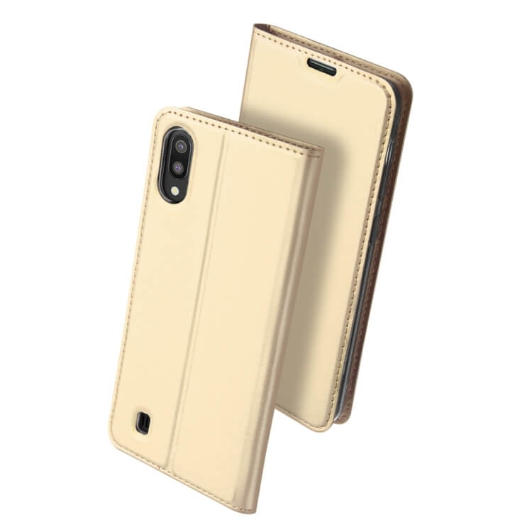 DUX pénztárca tok Samsung Galaxy M10 arany termék 2. képe