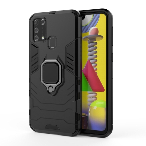 STRONG védőburkolat Samsung Galaxy M31 fekete akciós termékkép 1