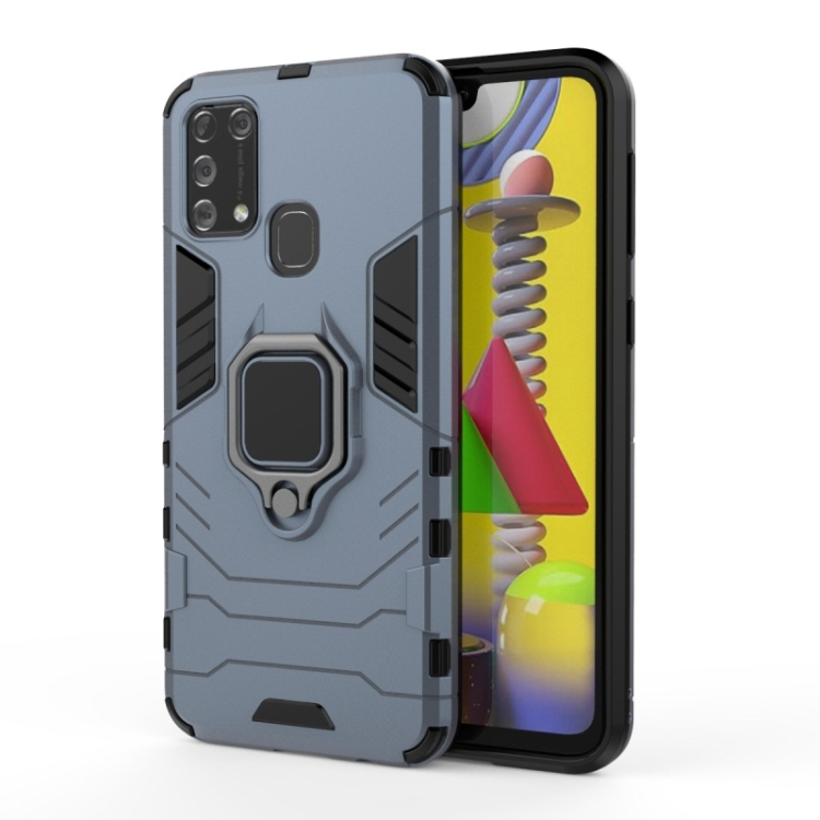 STRONG védőburkolat Samsung Galaxy M31 kék akciós termékkép 1