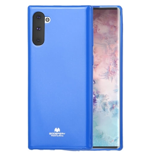 Kryt MERCURY JELLY TPU Samsung Galaxy Note 10 modrý akciós termékkép 1