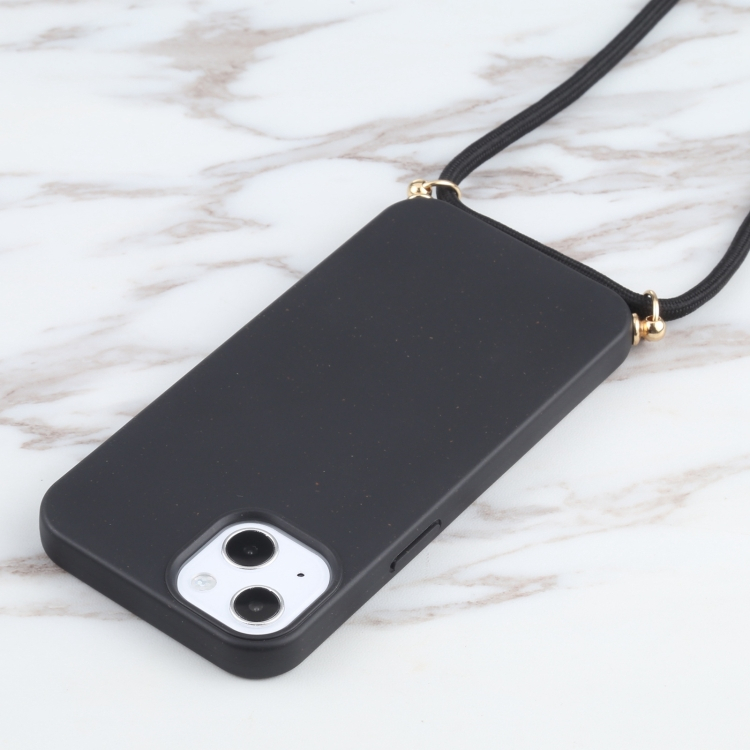 ROPE Huzat zsinórral Apple iPhone 13 fekete termék 2. képe
