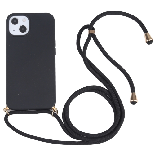 ROPE Huzat zsinórral Apple iPhone 13 fekete akciós termékkép 1