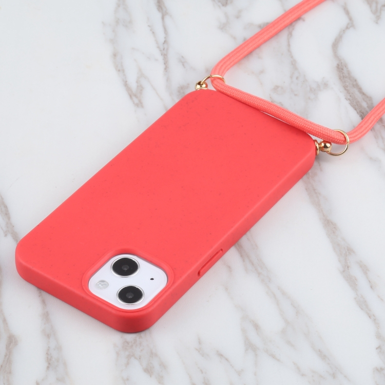 ROPE Huzat zsinórral Apple iPhone 13 mini piros termék 2. képe