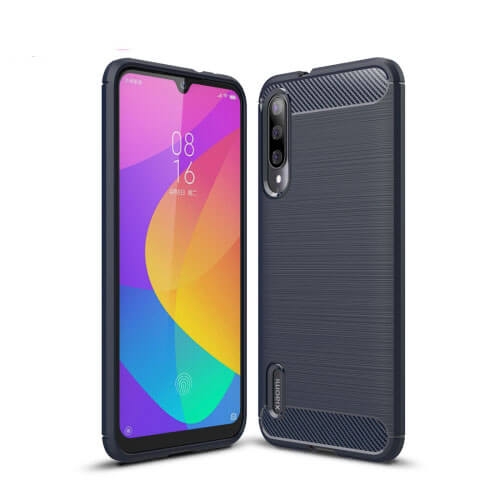 FLEXI TPU Cover Xiaomi Mi A3 kék akciós termékkép 1