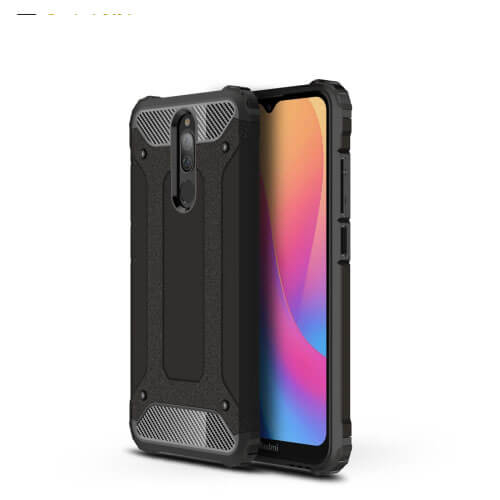 TOUGH Védőburkolat Xiaomi Redmi 8 fekete akciós termékkép 1