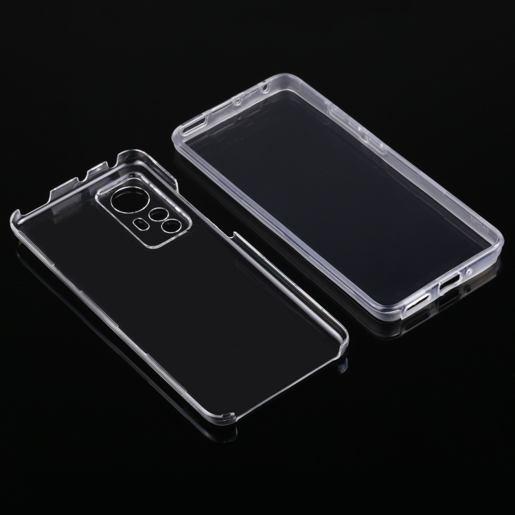 Kétoldalas védőburkolat Xiaomi 12 / Xiaomi 12X átlátszó termék 2. képe