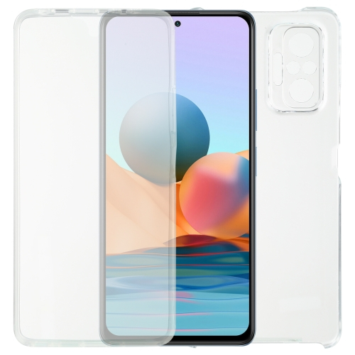 Kétoldalas védőburkolat Xiaomi Redmi Note 10 Pro átlátszó akciós termékkép 1