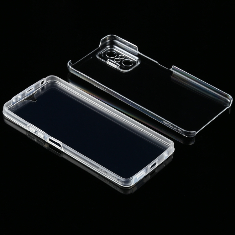 Kétoldalas védőburkolat Xiaomi Redmi Note 10 Pro átlátszó termék 2. képe