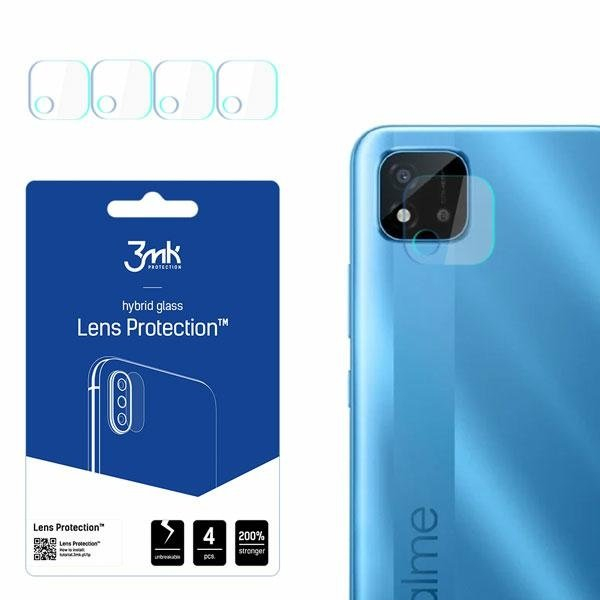 4x edzett üveg Realme C11 2021 kamerához akciós termékkép 1