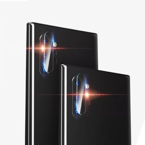 Edzett üveg Samsung Galaxy Note 10+ kamerához akciós termékkép 1