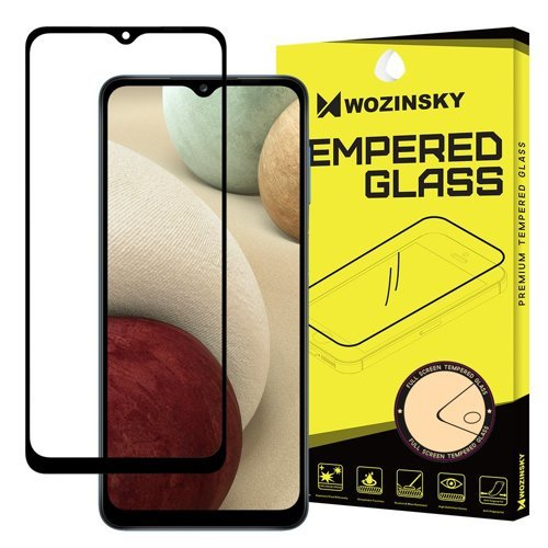 3D edzett üveg Samsung Galaxy A32 5G / M32 5G fekete akciós termékkép 1