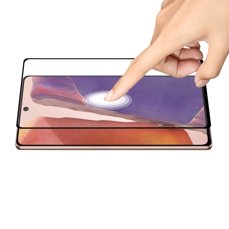3D edzett üveg Samsung Galaxy Note 20 fekete termék 2. képe