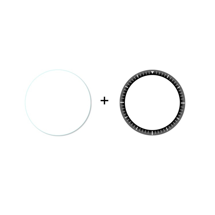 2x 3D edzett üveg Xiaomi Amazfit GTR 2 fekete termék 2. képe