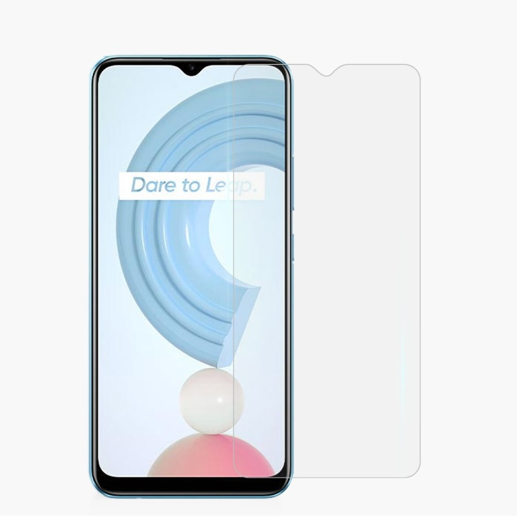 Edzett védőüveg Realme C21Y-hoz akciós termékkép 1