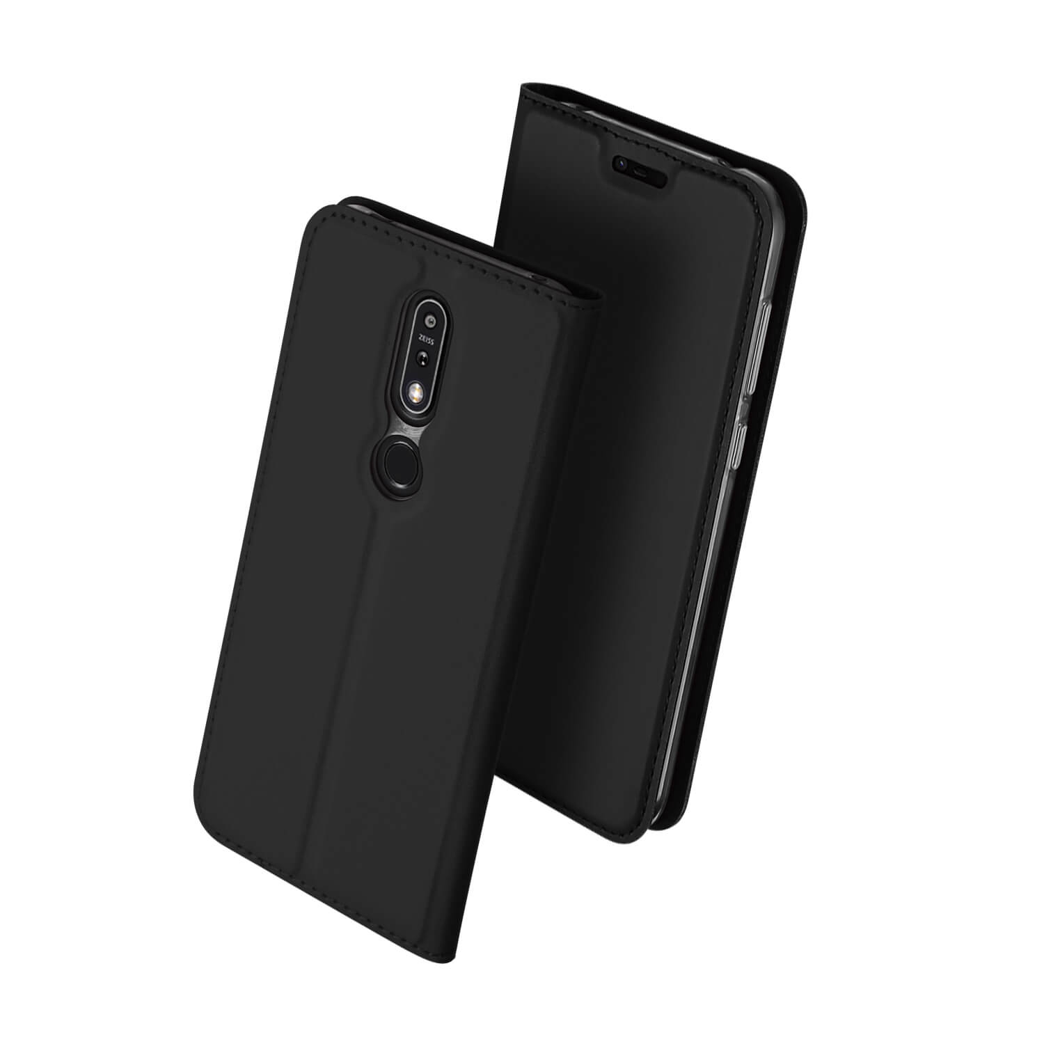 DUX Peňaženkový kryt Nokia 7.1 čierny akciós termékkép 1