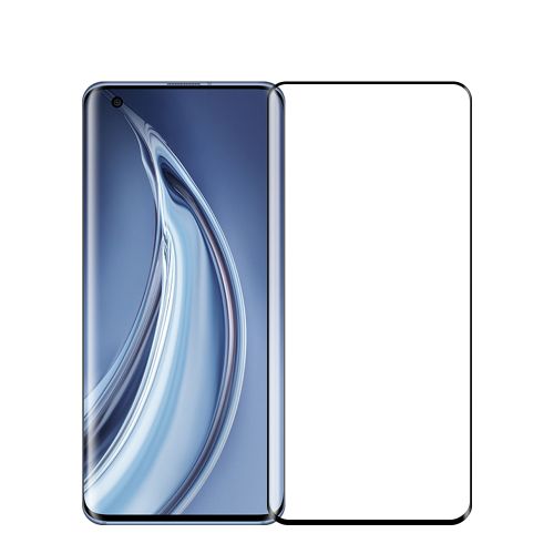 3D edzett üveg Xiaomi Mi 10 Pro fekete akciós termékkép 1