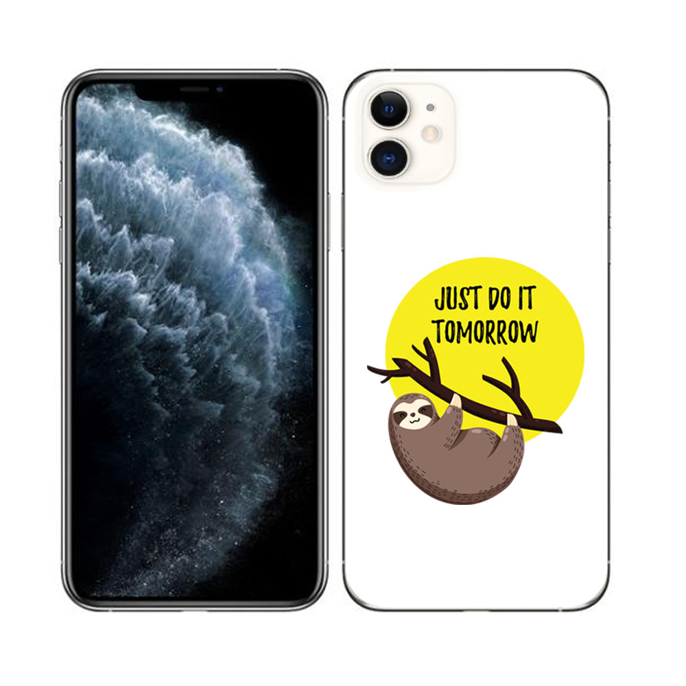 PROTEMIO MY ART Apple iPhone 11 SLOTH védőburkolat (010) akciós termékkép 1