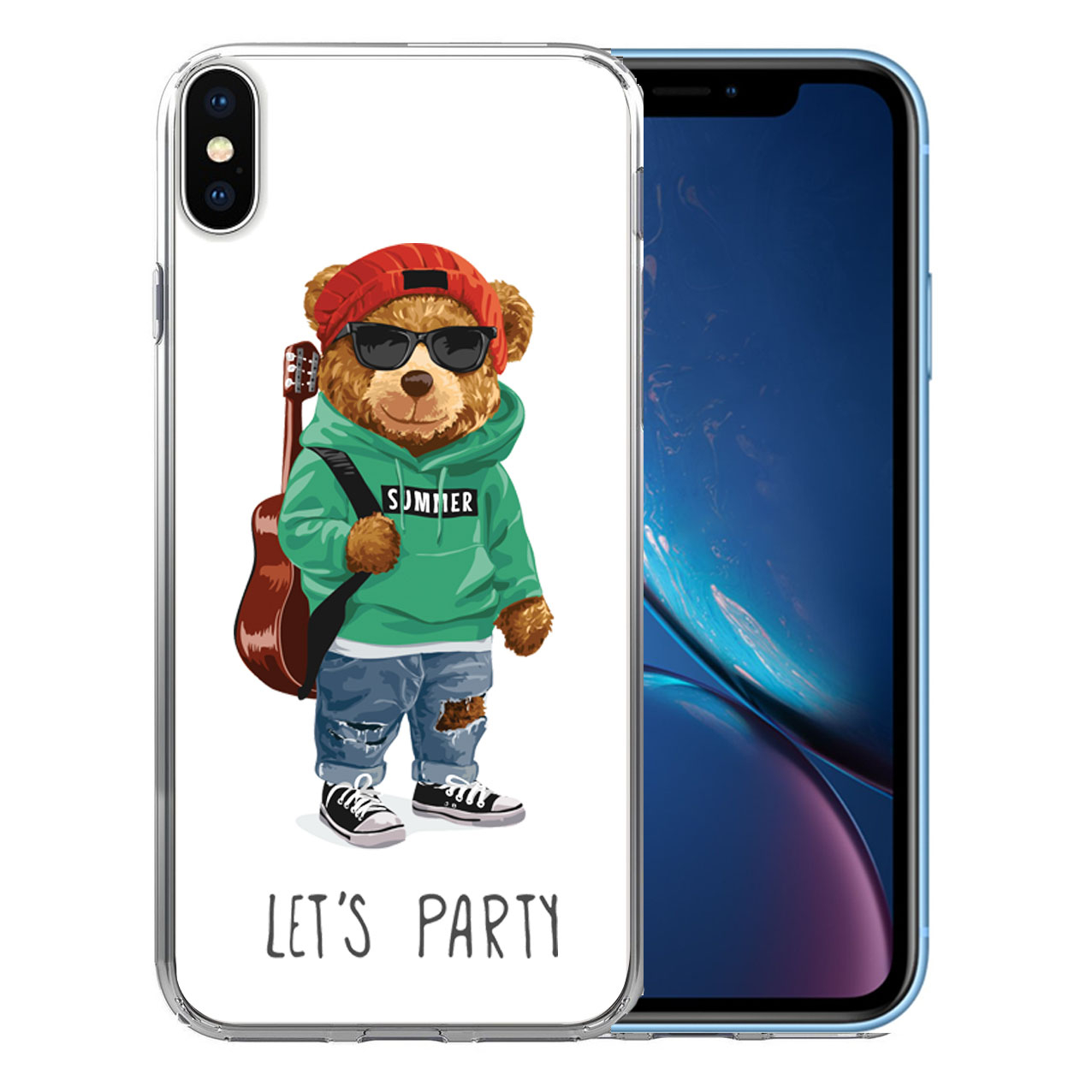 PROTEMIO MY ART Apple iPhone XR BEAR védőburkolat (008) akciós termékkép 1